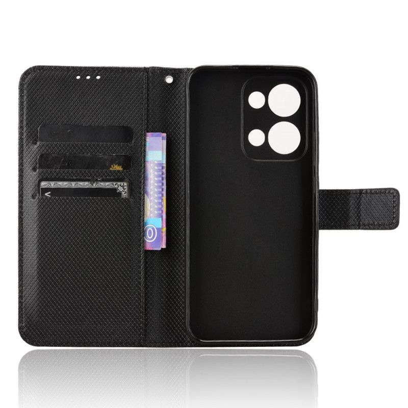 Housse Oppo Reno 13 Points à Lanière