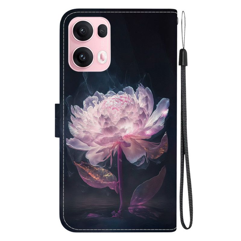 Housse Oppo Reno 13 Pro 5G Pivoine Violette
