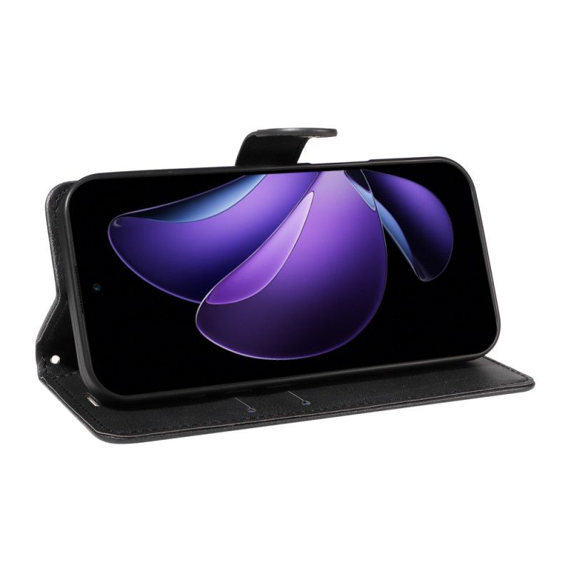 Housse Oppo Reno 13F 4G / 5G / FS 5G Simili Cuir Uni