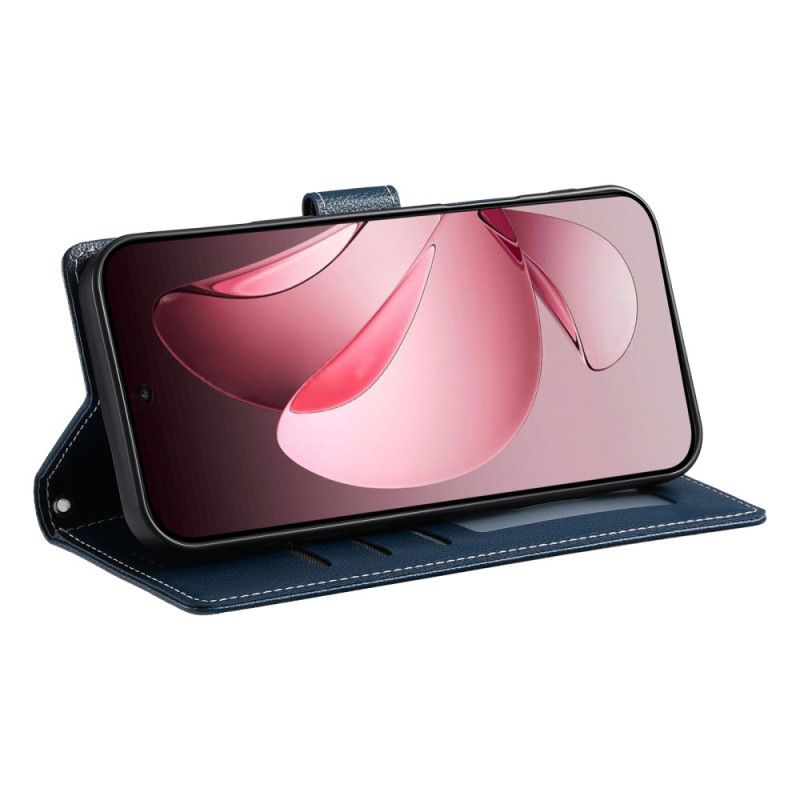 Housse Oppo Reno 14 5G Effet Cuir Uni