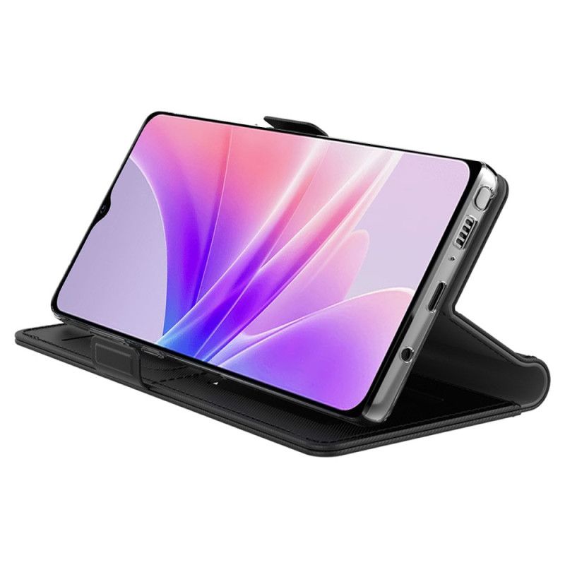 Housse Oppo Reno 14 5G Miroir et Porte-Cartes