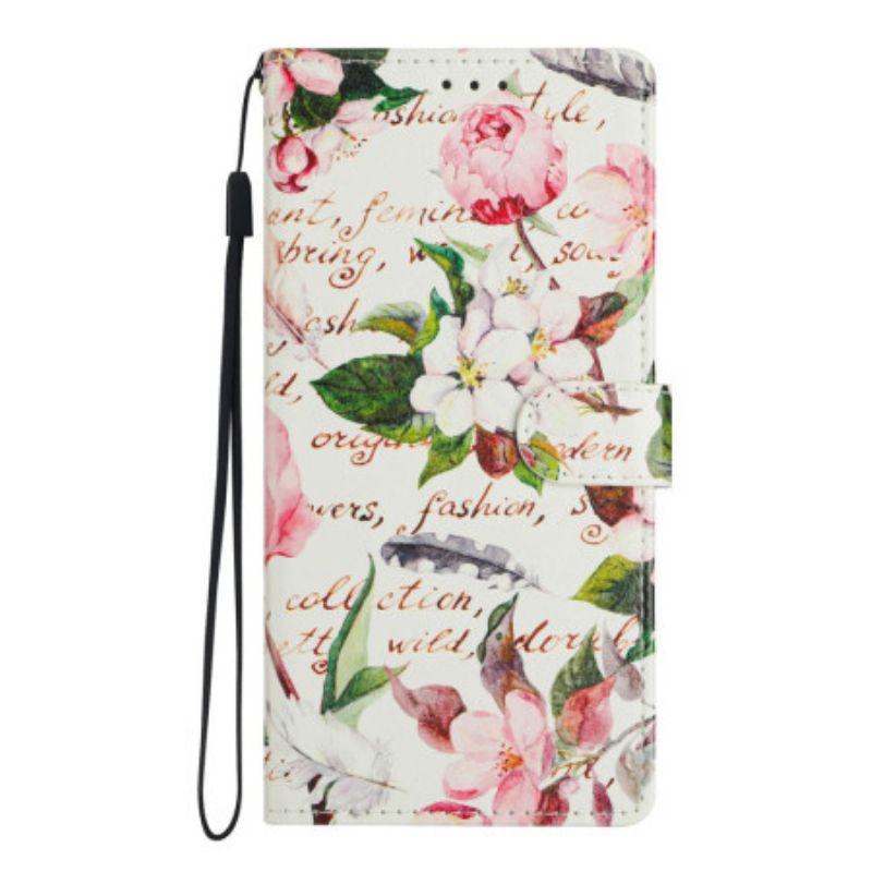 Housse Oppo Reno 14 5G Poème Floral