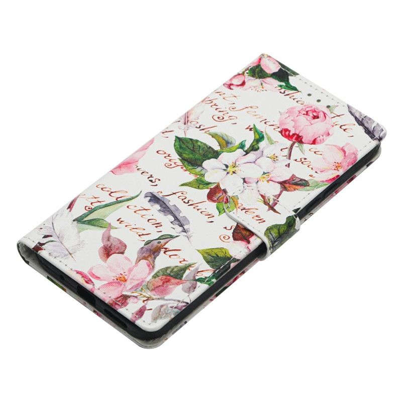 Housse Oppo Reno 14 5G Poème Floral