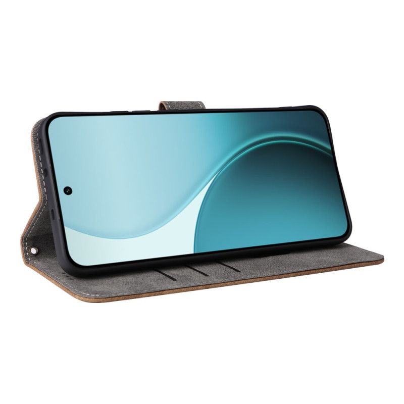 Housse Oppo Reno 14 5G Protection RFID Effet Daim