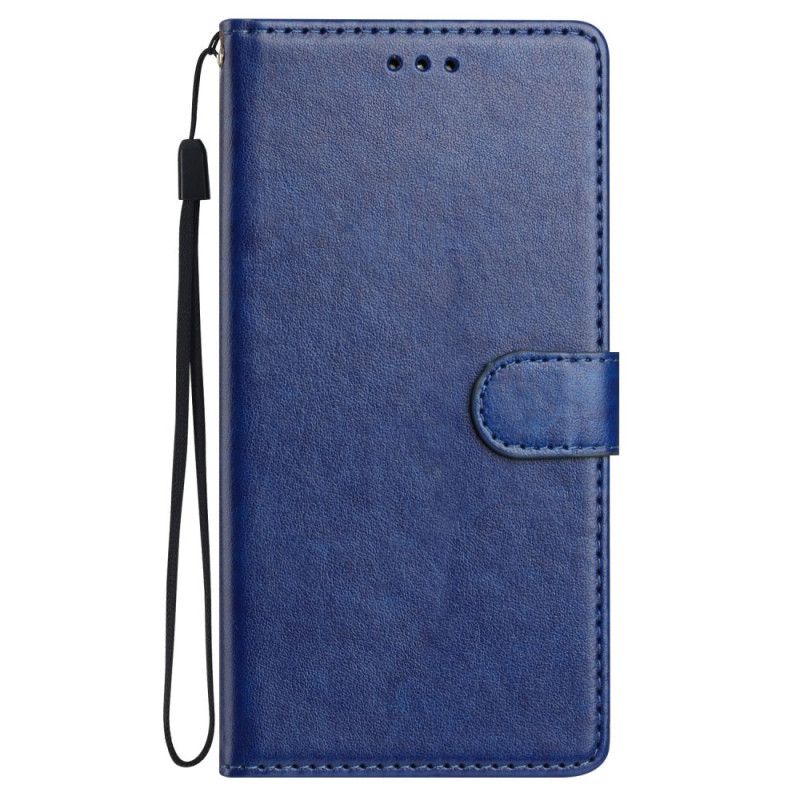 Housse Oppo Reno 14 5G Simili Cuir Uni