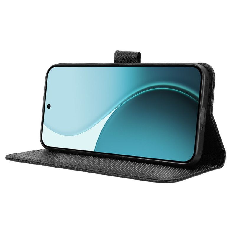 Housse Oppo Reno 14 F 5G Texture Diamant