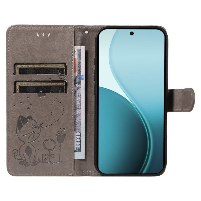 Housse Oppo Reno 14 Pro 5G Chat et Abeille