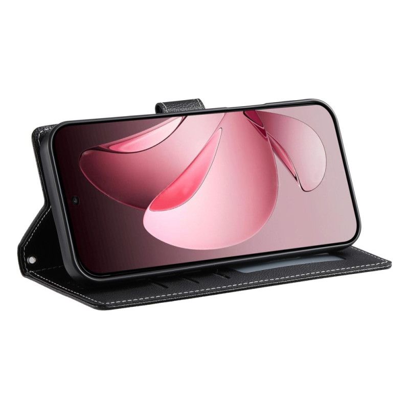 Housse Oppo Reno 14 Pro 5G Effet Cuir Uni