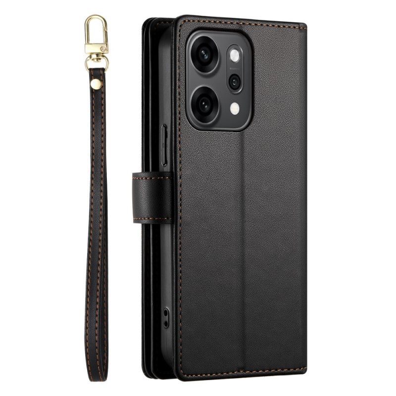 Housse Oppo Reno 14 Pro 5G Lanière et Bandoulière