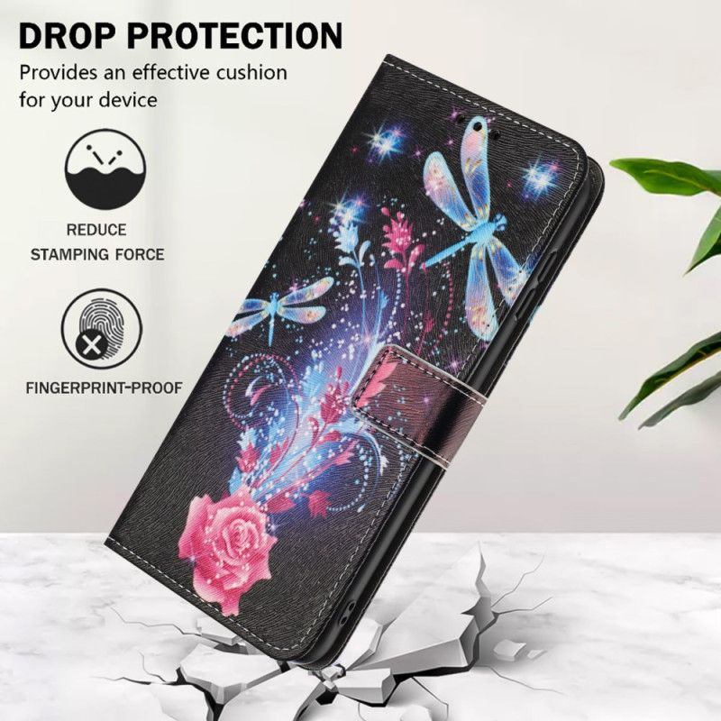 Housse Oppo Reno 14 Pro 5G Libellules