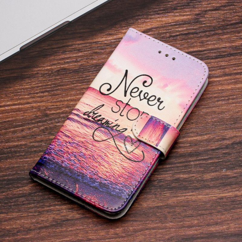 Housse Oppo Reno 14 Pro 5G Never Stop Dreaming