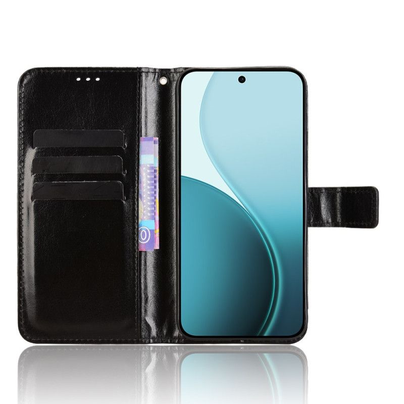 Housse Oppo Reno 14F 5G Simili Cuir Flashy