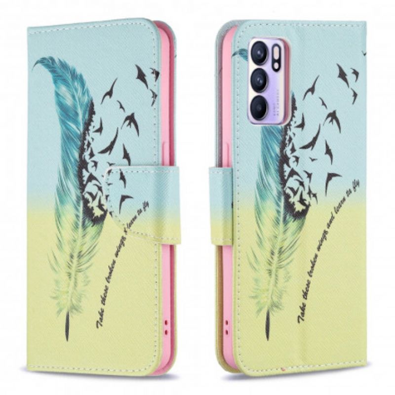 Housse Oppo Reno 6 5G Learn To Fly