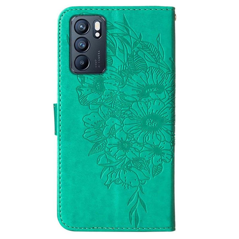 Housse Oppo Reno 6 5G Papillon Design