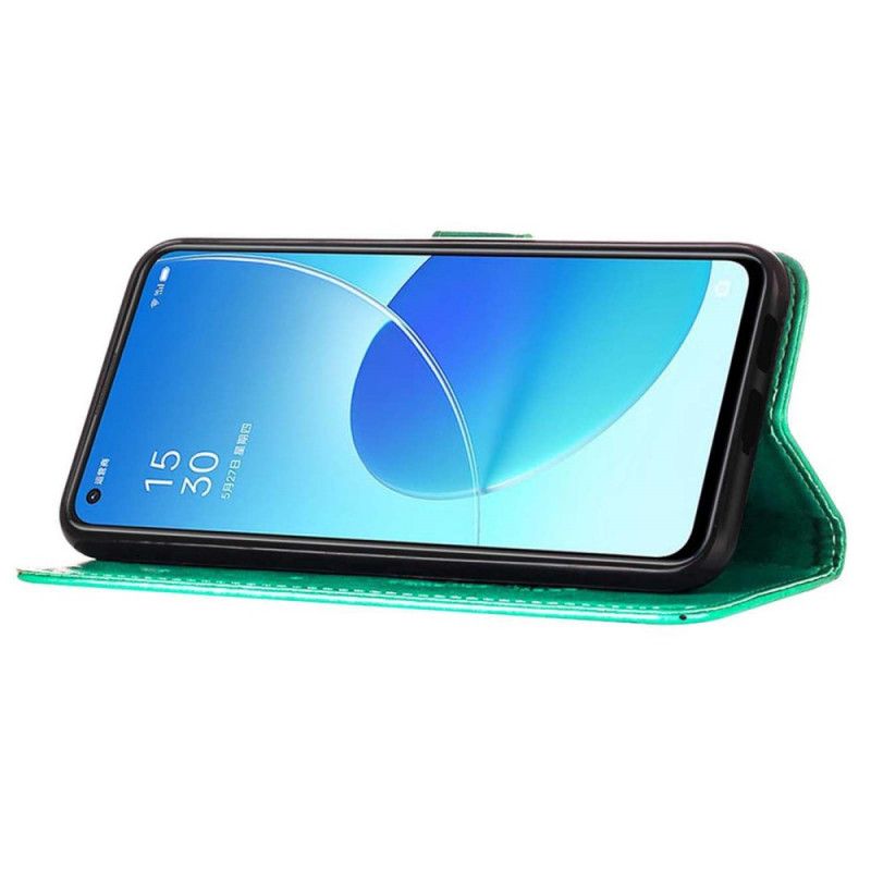 Housse Oppo Reno 6 5G Papillon Design