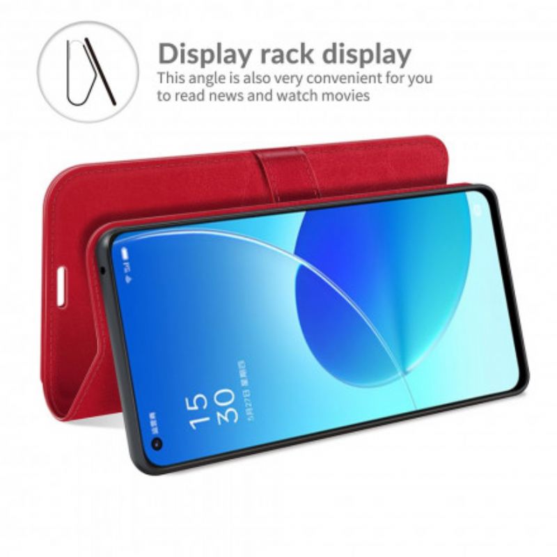 Housse Oppo Reno 6 5G Simili Cuir Ultra