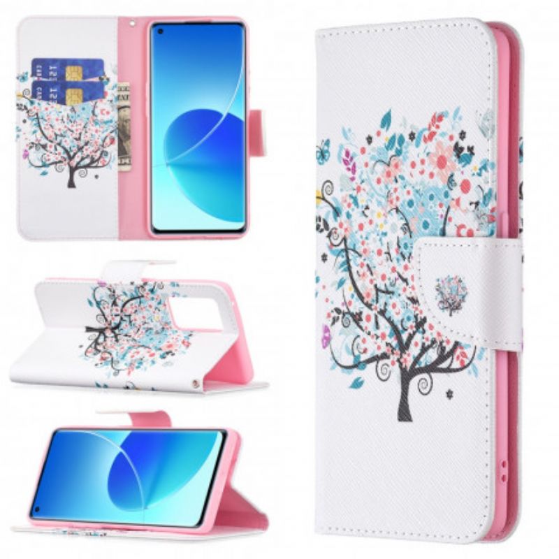 Housse Oppo Reno 6 Pro 5G Flowered Tree