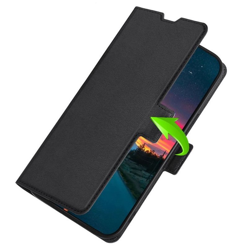 Housse Oppo Reno 7 Finesse Double Fermoir