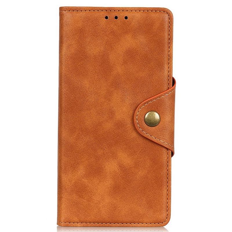 Housse Oppo Reno 7 Simili Cuir Bouton