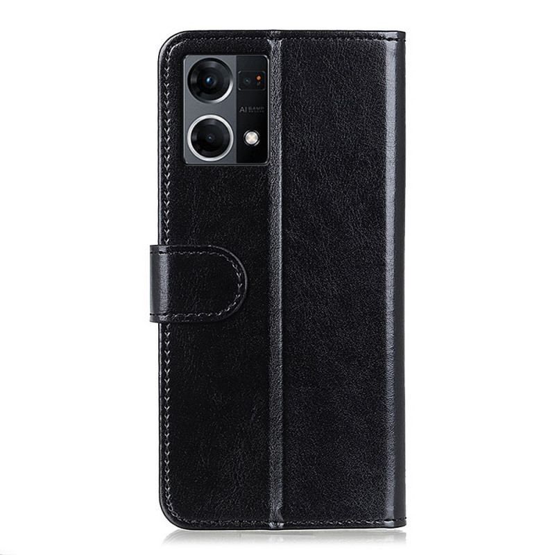 Housse Oppo Reno 7 Simili Cuir Finesse