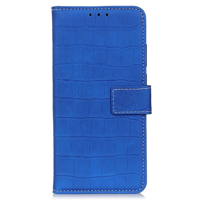 Housse Oppo Reno 7 Style Peau de Crocodile