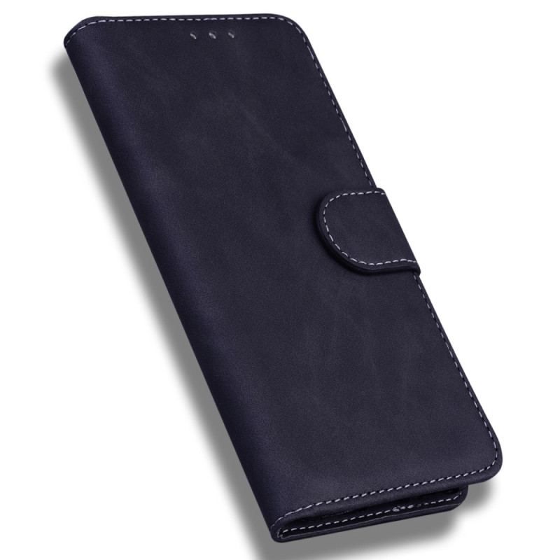 Housse Oppo Reno 8 Effet Cuir Couture