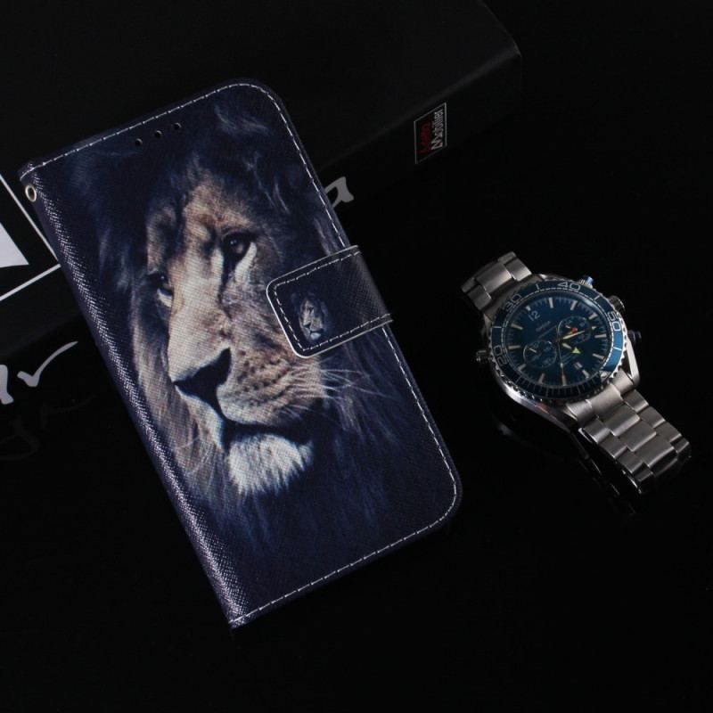 Housse Oppo Reno 8 Lite Dreaming Lion