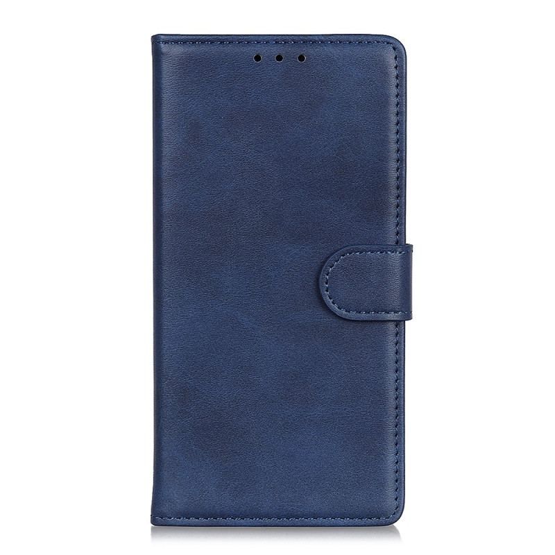 Housse Oppo Reno 8 Lite Style Cuir Mat