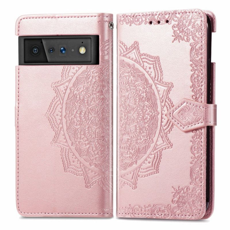 Housse Pour Google Pixel 6 Mandala Moyen Age