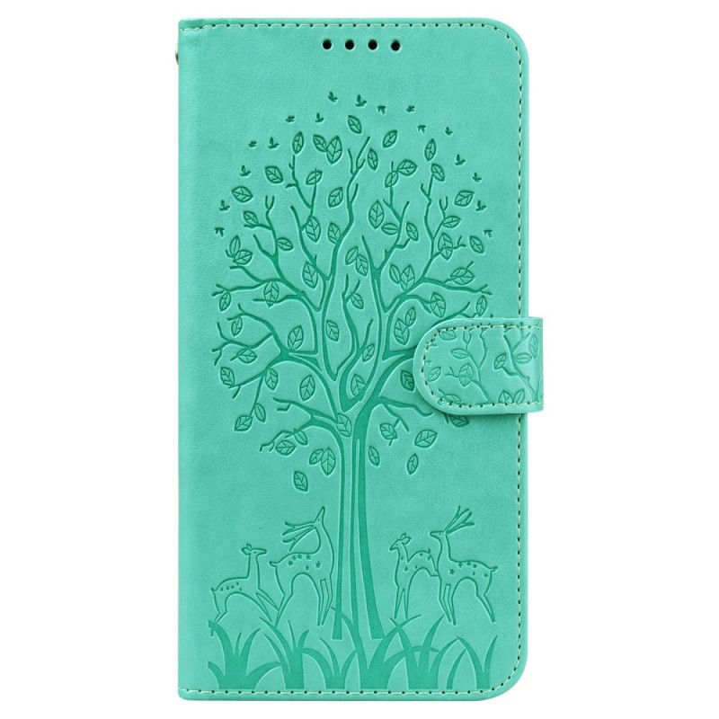 Housse Pour Google Pixel 6 Pro Arbre Et Cerfs