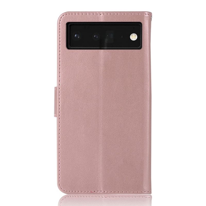 Housse Pour Google Pixel 6 Pro Effet Cuir Attrape Rêves Hibou