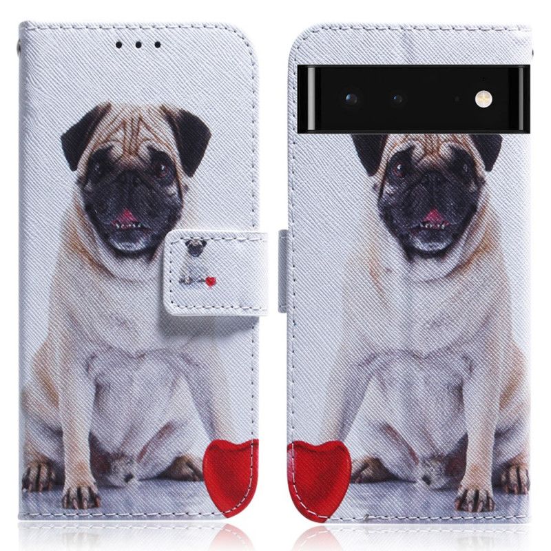 Housse Pour Google Pixel 6 Pug Dog