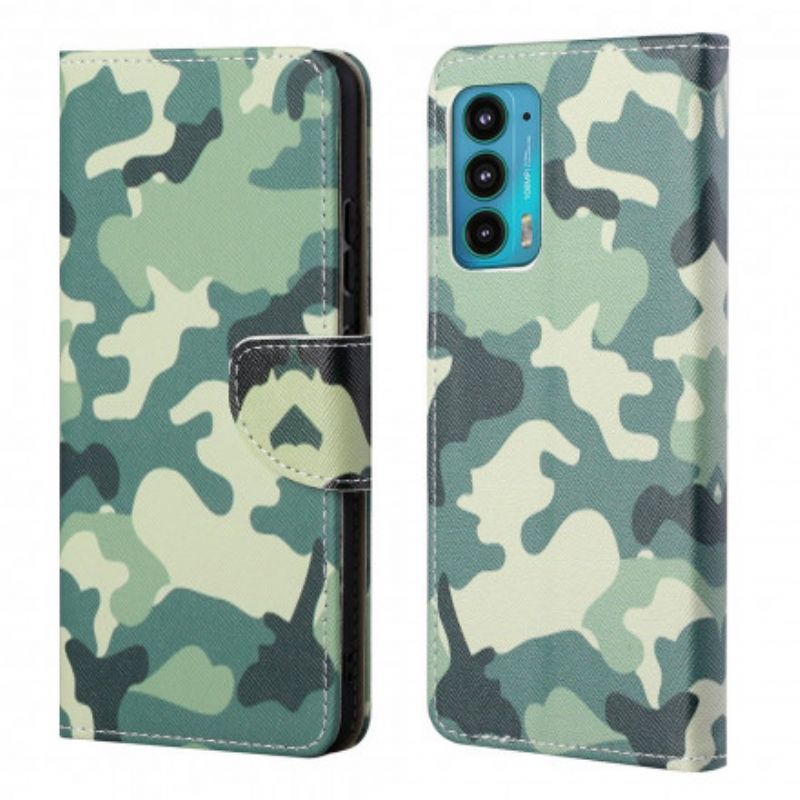 Housse Pour Motorola Edge 20 Camouflage Militaire