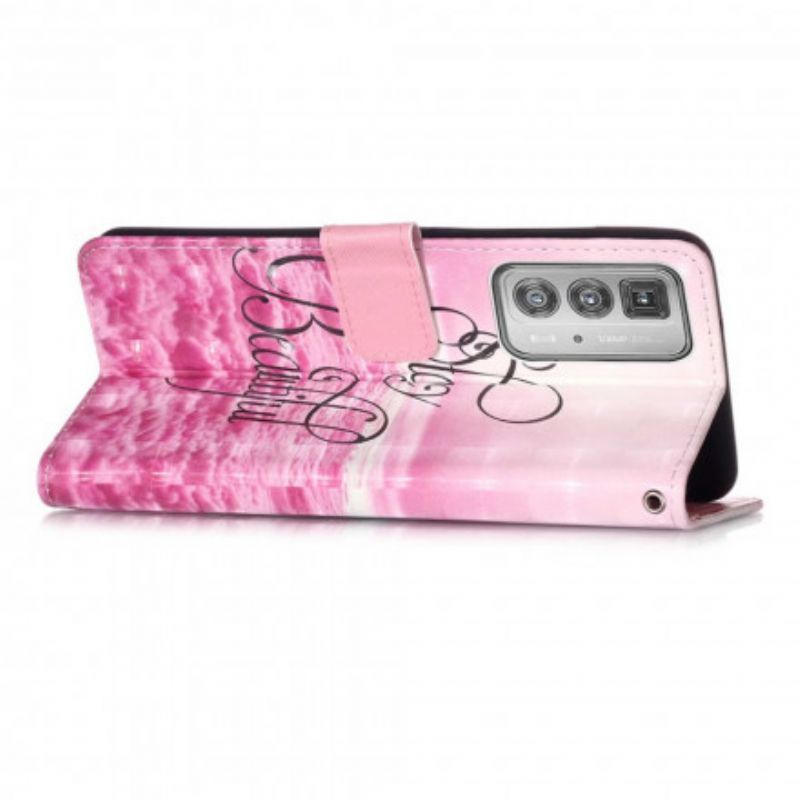 Housse Pour Motorola Edge 20 Pro Stay Beautiful