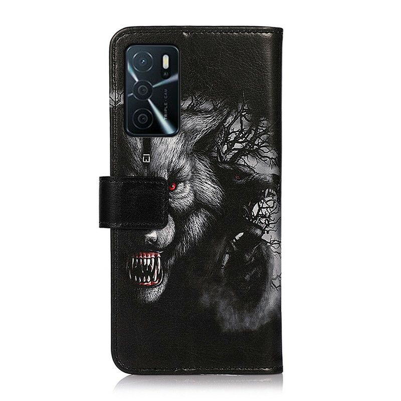 Housse Pour Oppo A16 / A16s Loup Garou