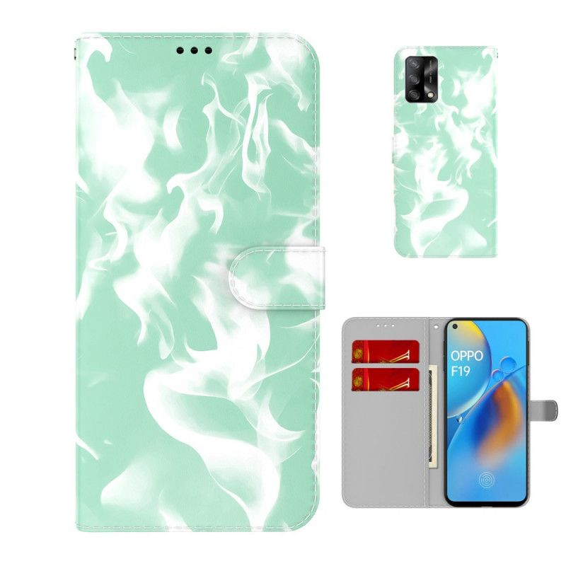 Housse Pour Oppo A74 4G Motif Abstrait