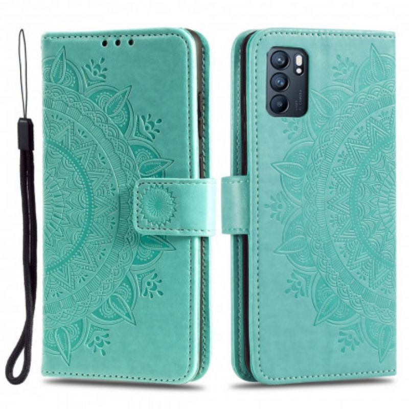 Housse Pour Oppo Reno 6 5G Mandala Soleil