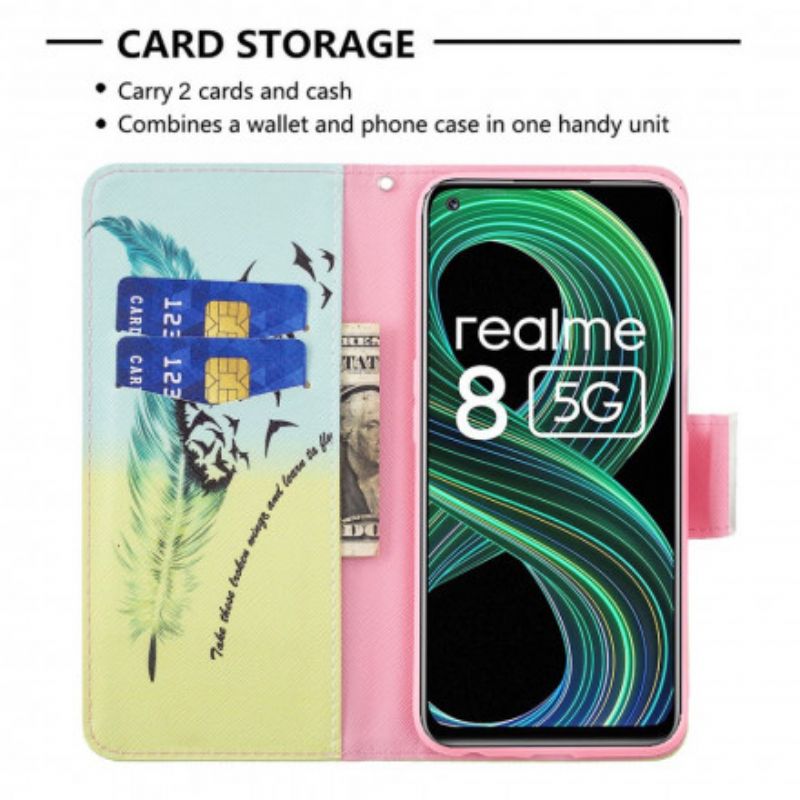 Housse Pour Realme 8 5G Learn To Fly