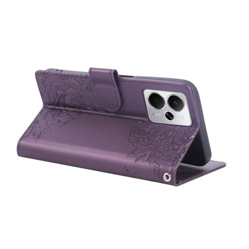 Housse Realme 14 5G / 14T 5G / P3 5G Fleurs Dentelle