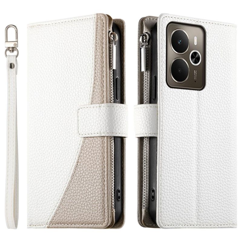 Housse Realme 14 5G Bicolore avec Lanière