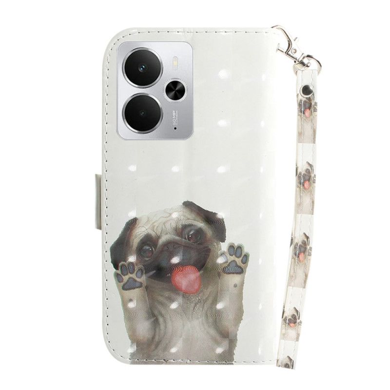 Housse Realme 14 5G Carlin à Lanière