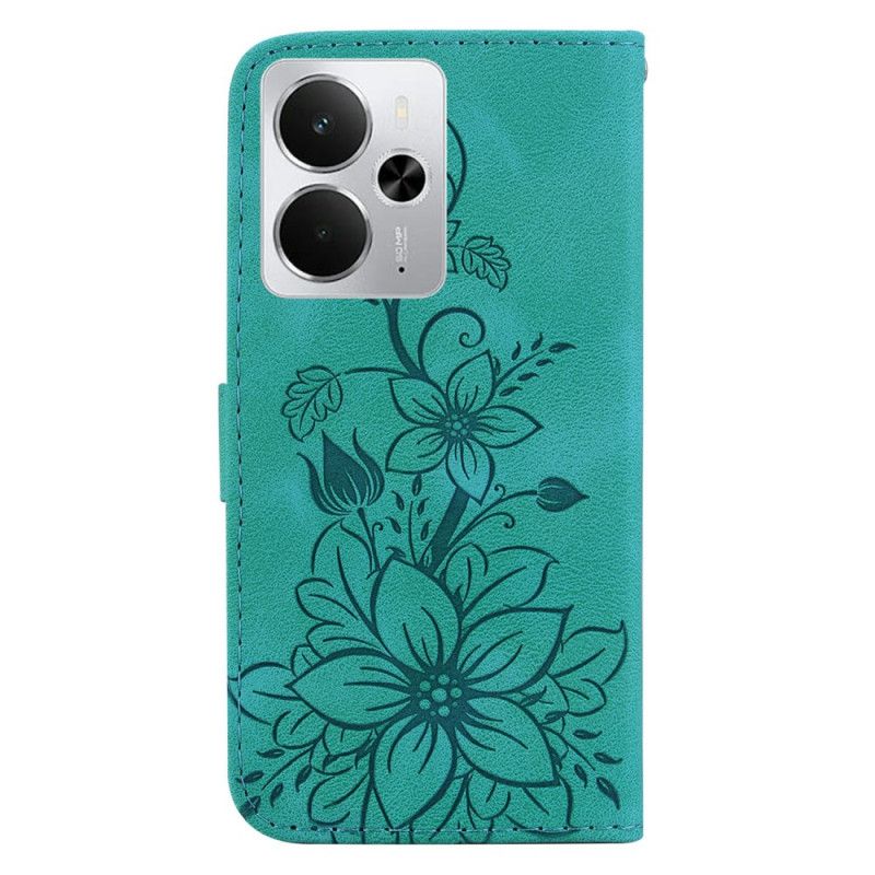 Housse Realme 14 5G Fleurs de Lys