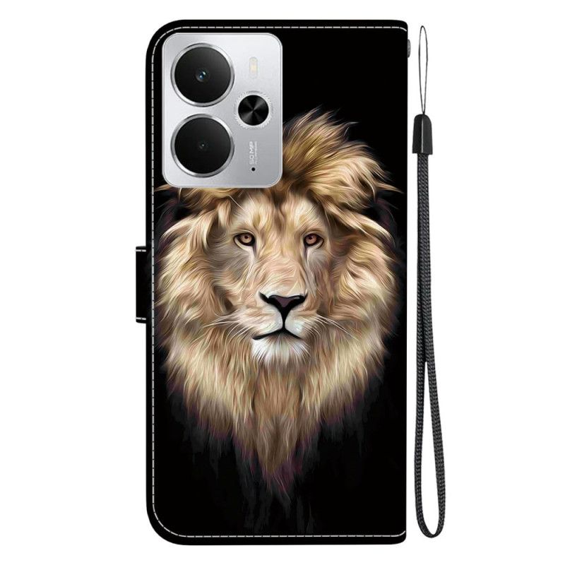 Housse Realme 14 5G Motif Tête de Lion