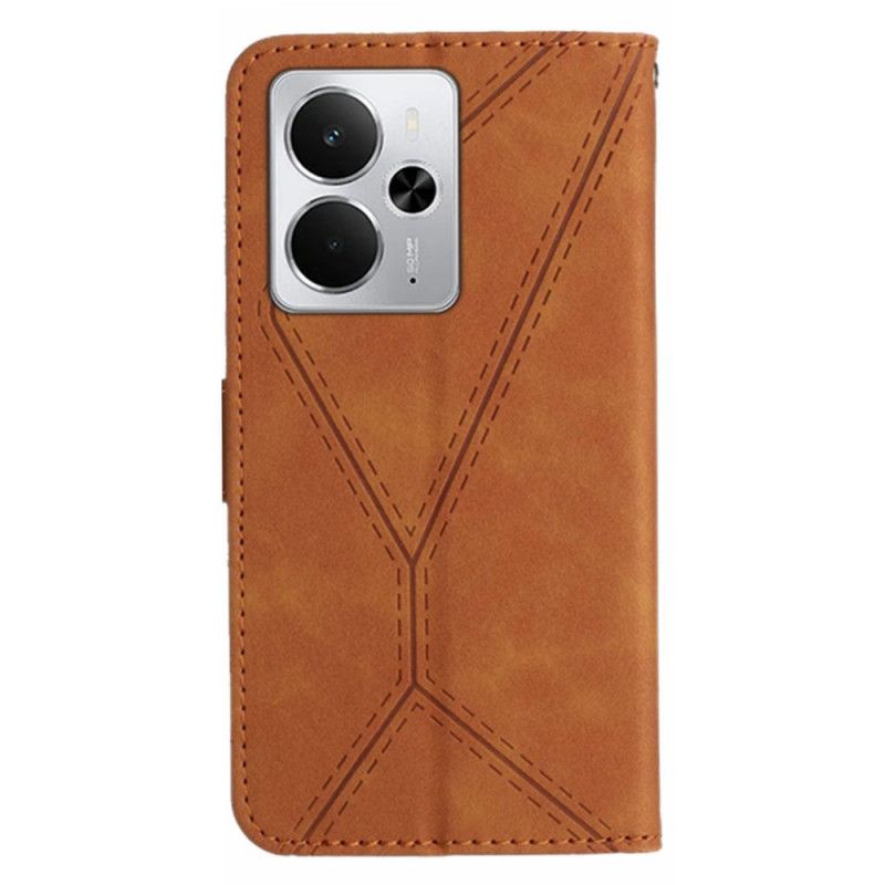 Housse Realme 14 5G / P3 5G Lignes et Tirés