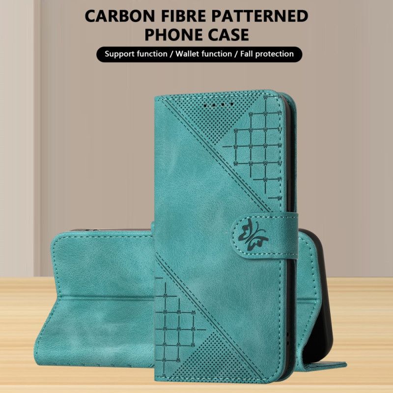 Housse Realme 14 5G / P3 5G Motif Papillon à Lanière