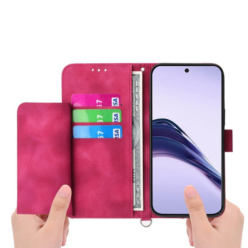 Housse Realme 14 Pro 5G Dentelle Florale avec Lanière