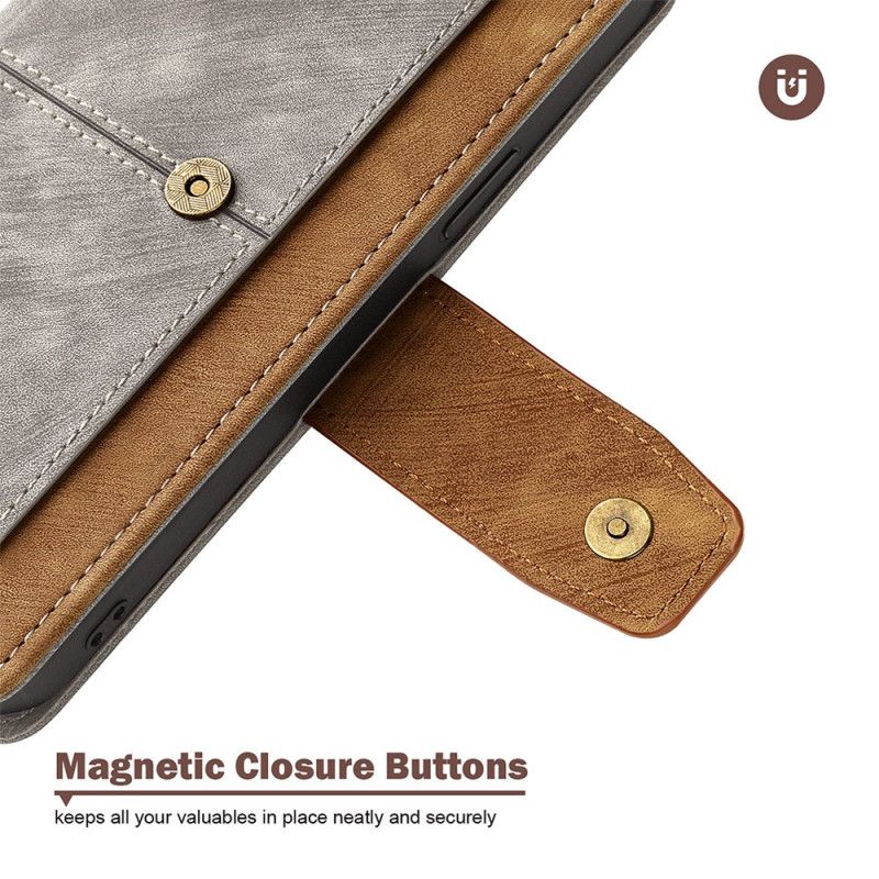 Housse Realme 14 Pro Plus 5G Blocage RFID Design Vintage