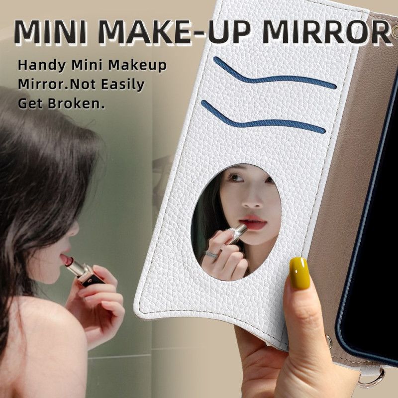 Housse Realme 14 Pro Plus 5G Miroir et Chaîne