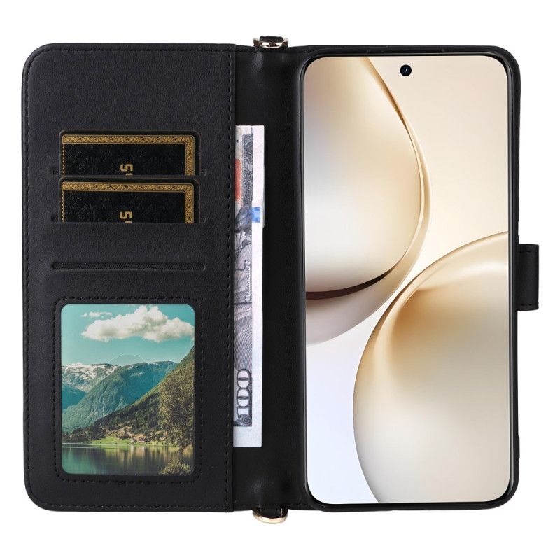 Housse Realme 14 Pro Plus 5G Premium avec Bandoulière et Lanière