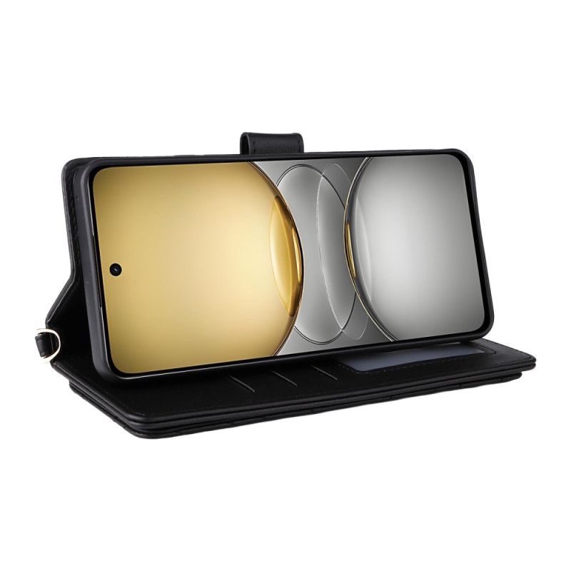 Housse Realme 14X 5G / C75 Premium Design avec Lanière et Bandoulière